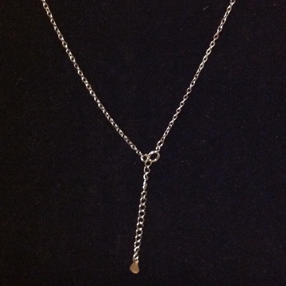 LAST 1 ๐บ (925) STATION BAR NECKLACE - Picture 3 of 3